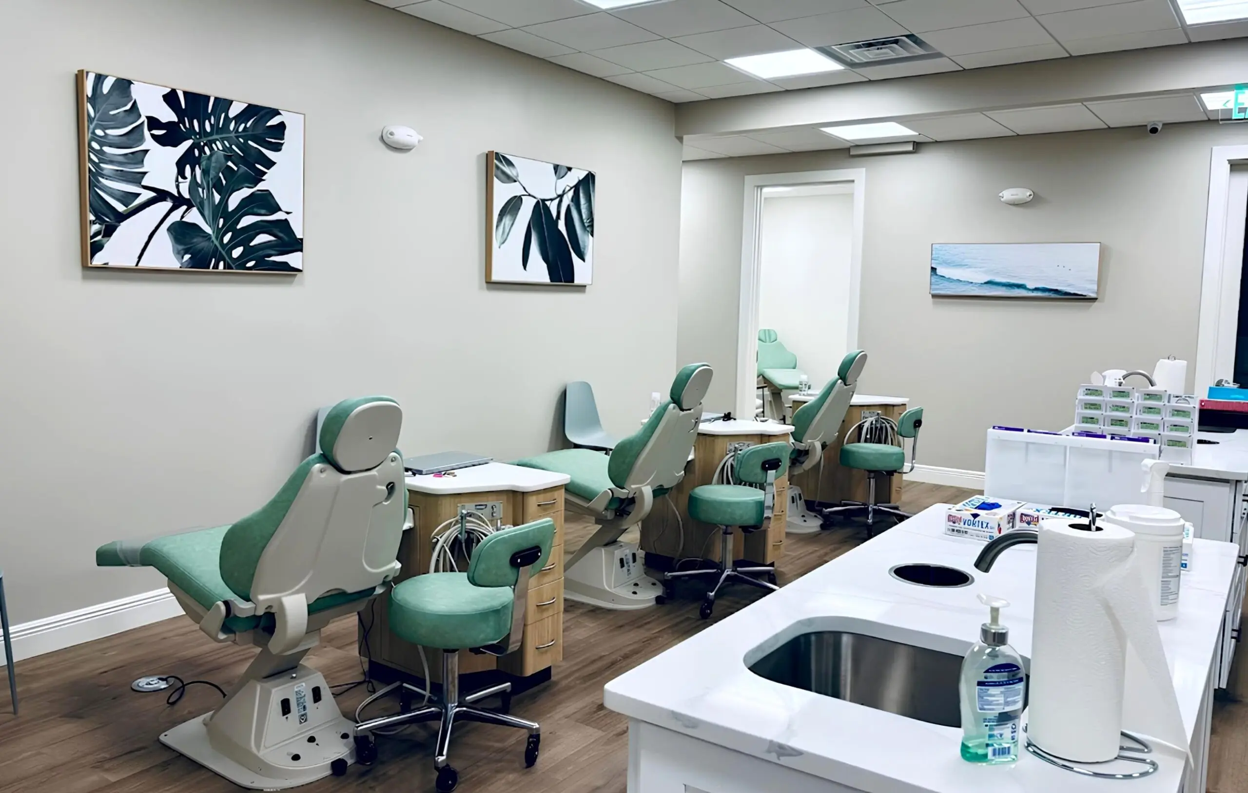 practice room of Levine Orthodontics, an orthodontist in Fort Myers, Cape Coral, or Lehigh Acres, FL, FL