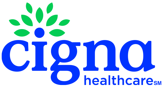 Cigna Healthcare Cigna Healthcare logo featuring a leaf over the "i," with "healthcare" below, for Levine Orthodontics in Fort Myers, Cape Coral or Lehigh Acres, FL.